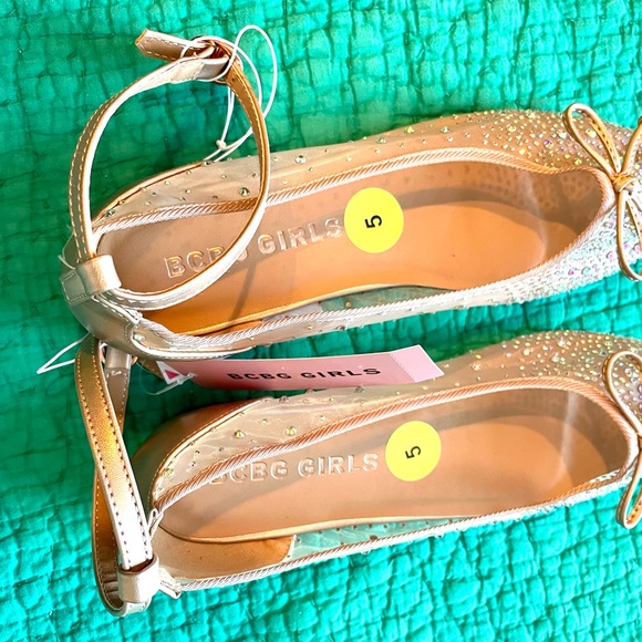 BCBG Girls Heidy mesh sparkle flat shoes - Picture 4 of 5